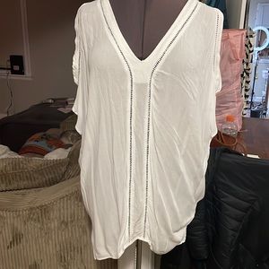 White Swimsuit Cover